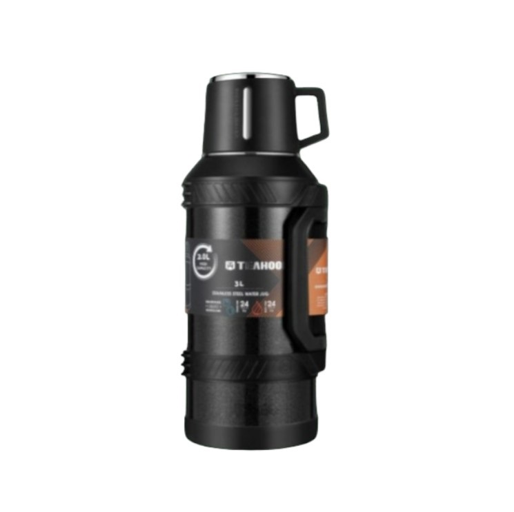 

Термос 3000мл TEAHOO T-1621, Черный, T-1621