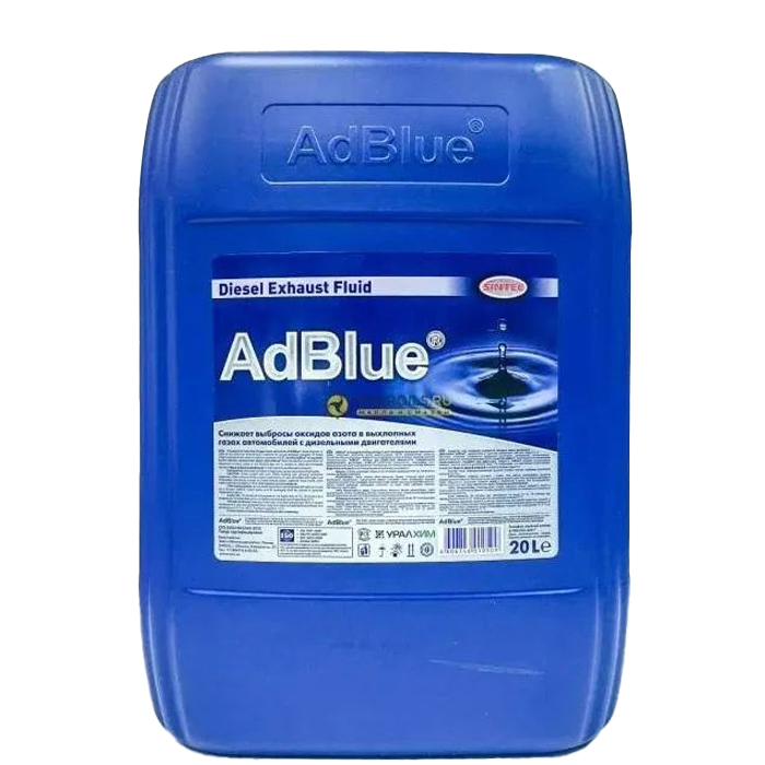 Жидкость DEF 20л AdBlue Sintec - Жидкость для систем SCR ЕВРО-4ЕВРО-5 2475₽