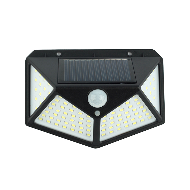 фото Светильник на солнечной батарее solar interaction wall lamp с датчиком движения, черный baziator