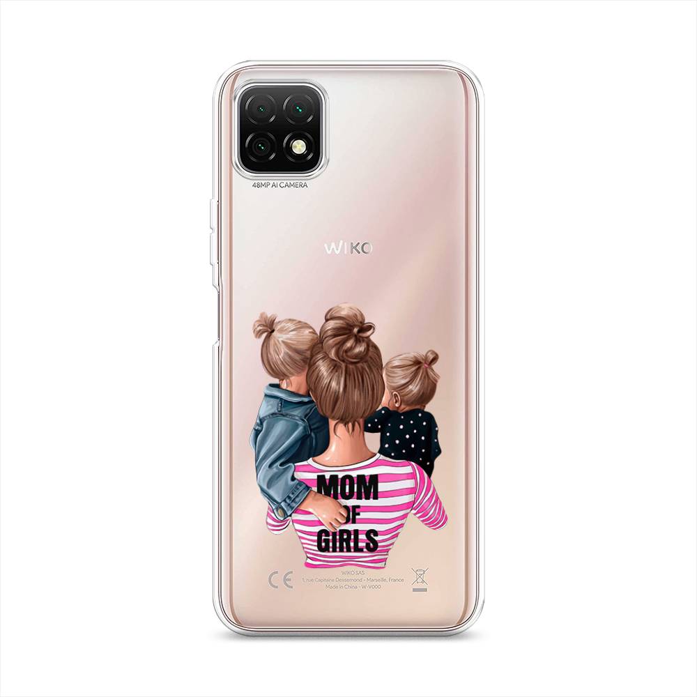 

Чехол Awog на Wiko T3 "Mom of Girls", Разноцветный