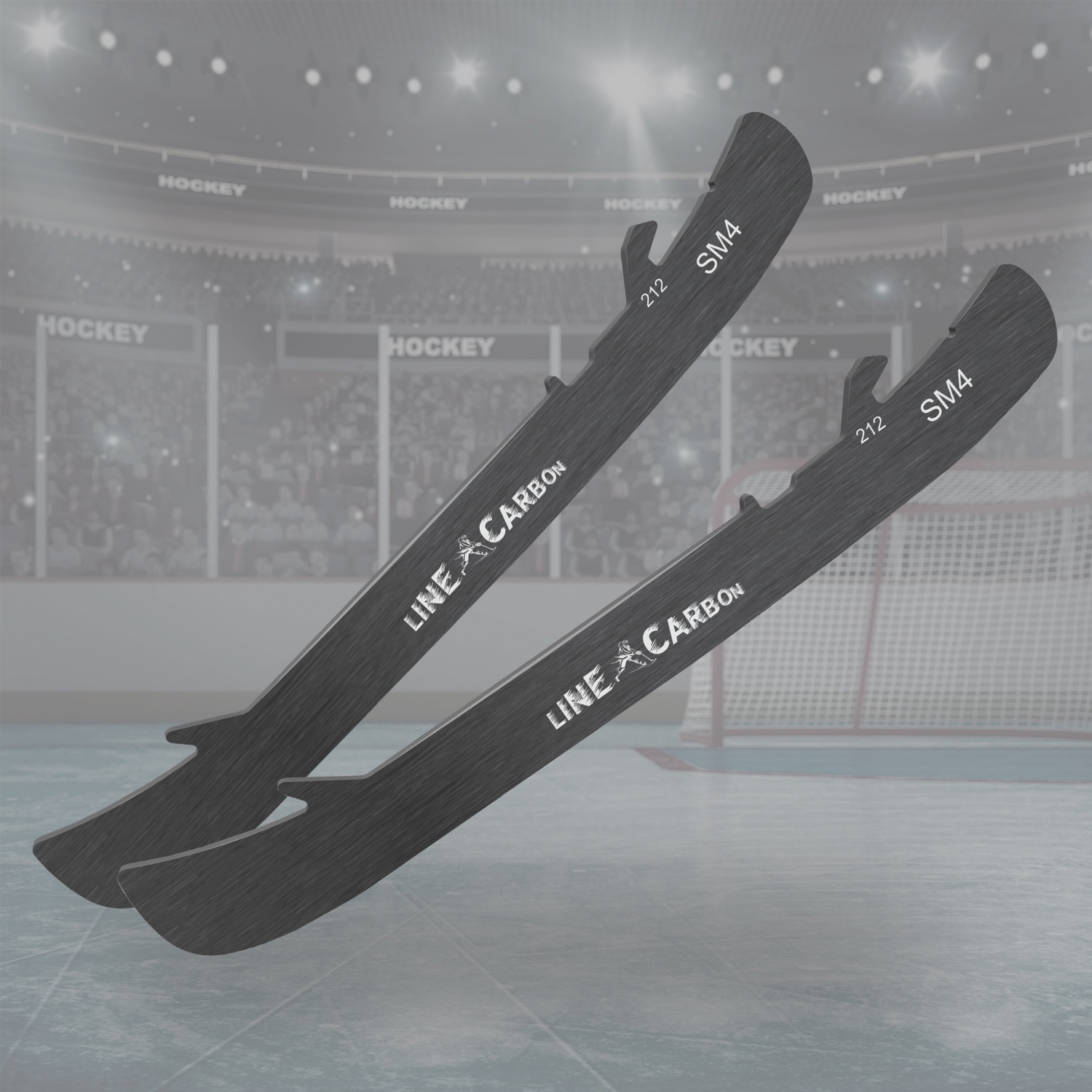 

Лезвия для хоккейных коньков Союз Металл Carbon Line SM4-296 (комплект 2 шт.), SM4 Carbon