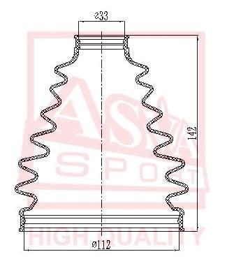 

Пыльник ASVA asbtinlc200