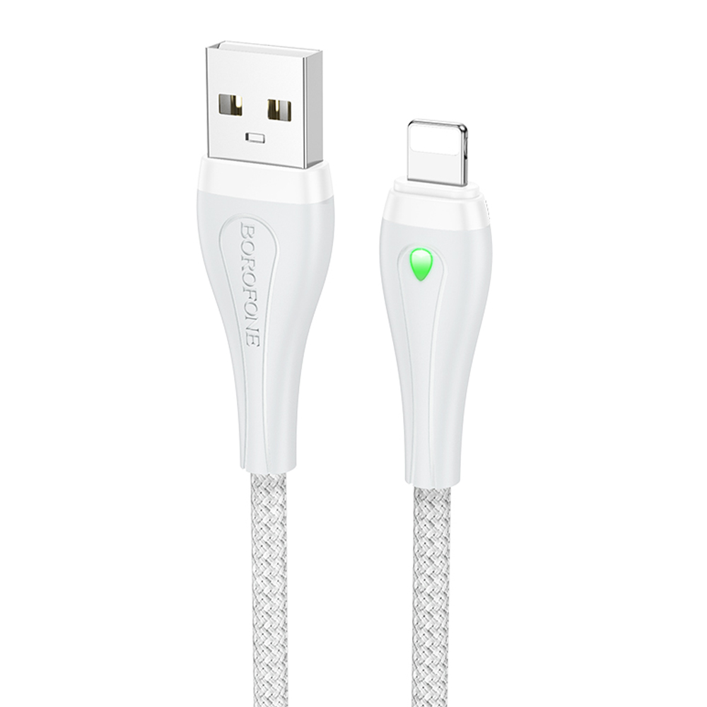 

Кабель Lightning-USB Borofone BX100 1м серый, BX100