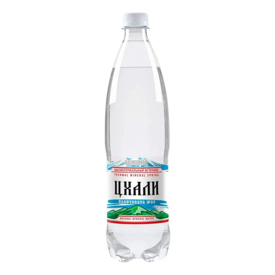

Вода минеральная Цхали газированная 1 л