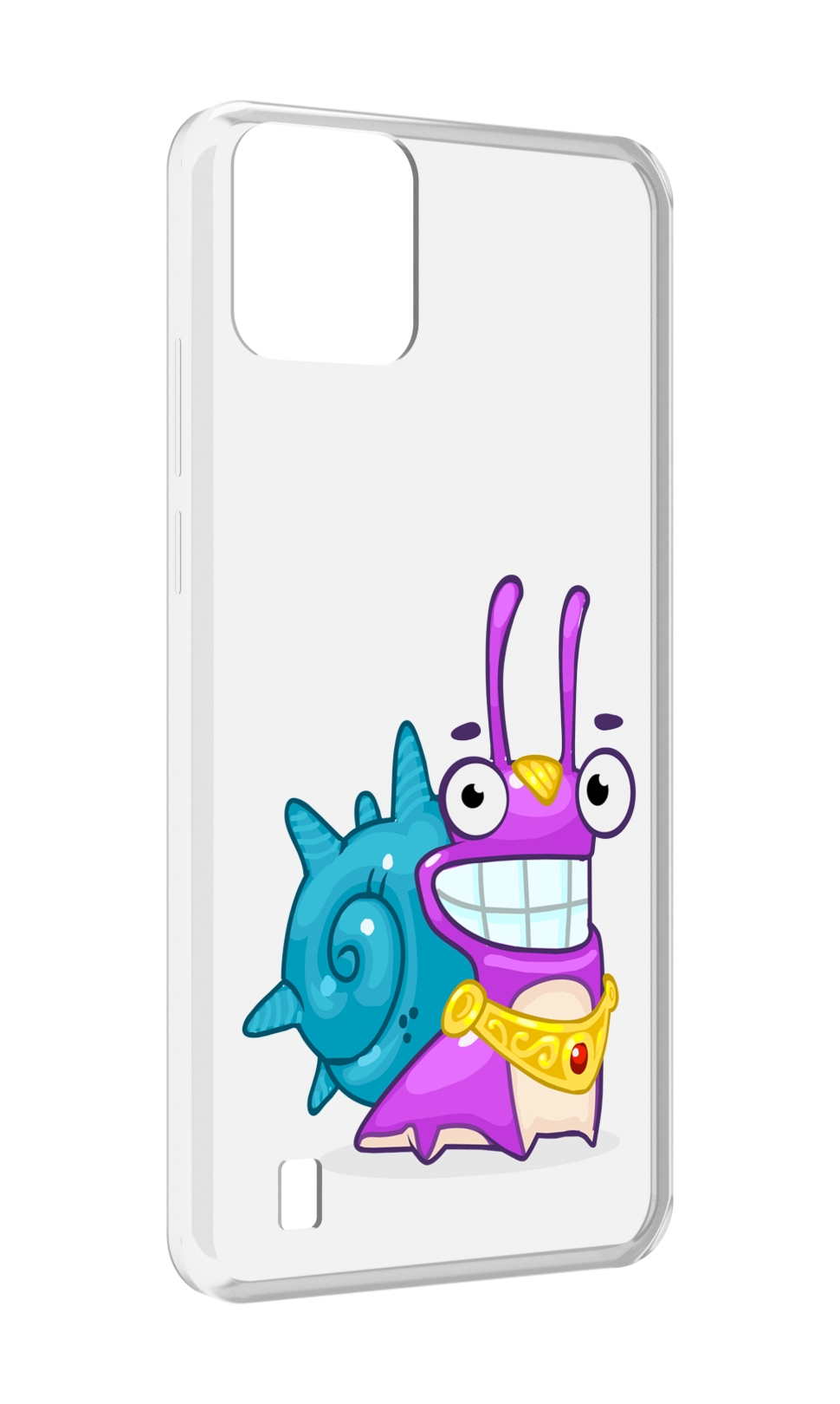 

Чехол MyPads улитка-принц для Blackview A55, Прозрачный, Tocco