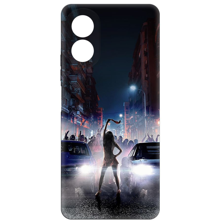 

Чехол-накладка Krutoff Форсаж. Стритрейсинг для Oppo A18