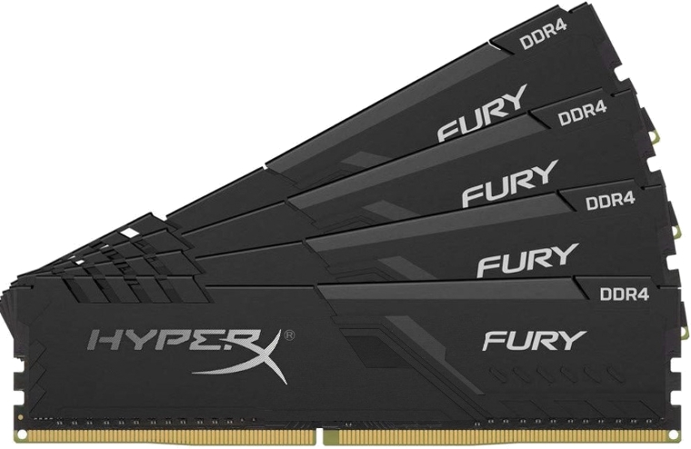 

Оперативная память Kingston HX426C16FB3K4/32, HyperX FURY Black