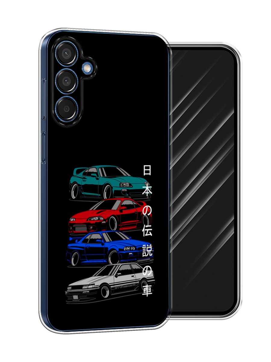 

Чехол Awog на Samsung Galaxy M15 5G "JDM Legend cars", Зеленый;красный;синий, 2109550-1