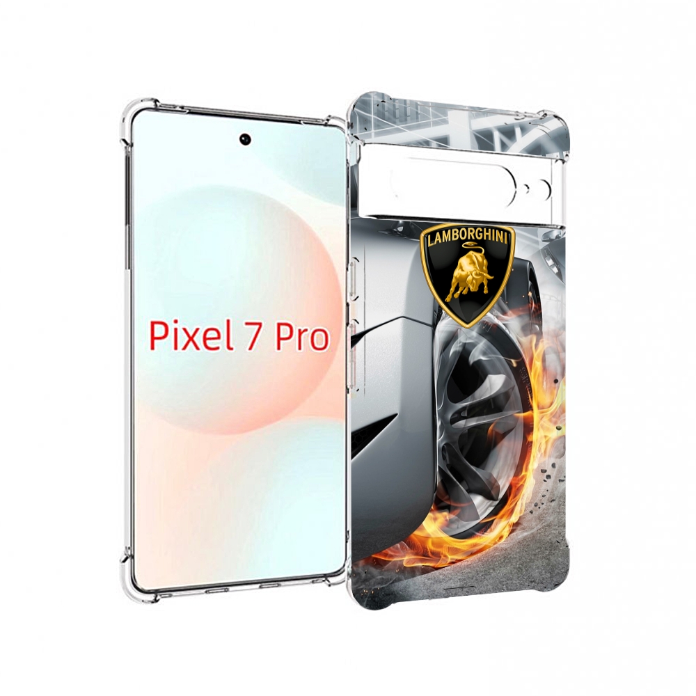

Чехол Mypads Ламборгини Мужской Для Google Pixel 7 Pro, Прозрачный, Tocco