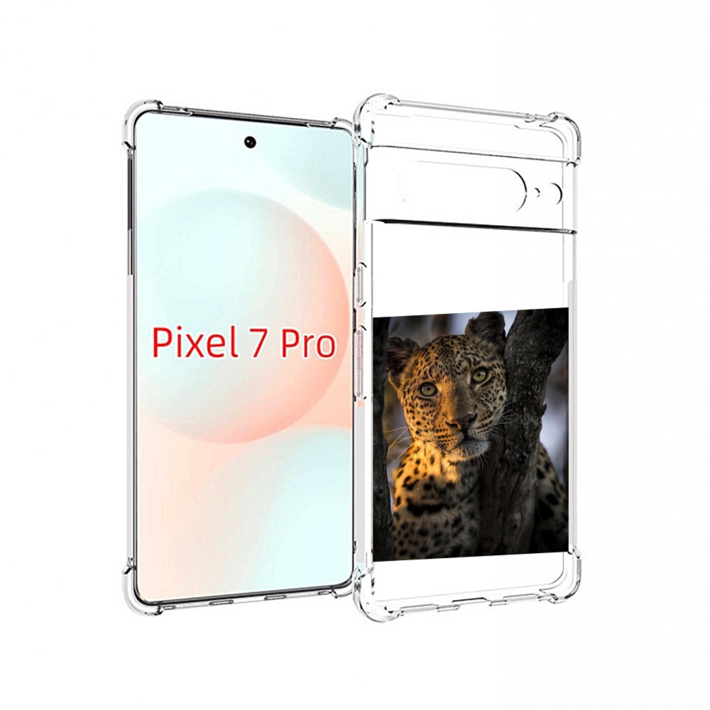 

Чехол Mypads Леопард Для Google Pixel 7 Pro, Прозрачный, Tocco