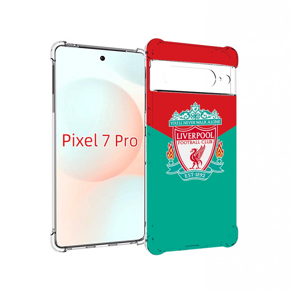 

Чехол Mypads Ливерпуль Мужской Для Google Pixel 7 Pro, Прозрачный, Tocco