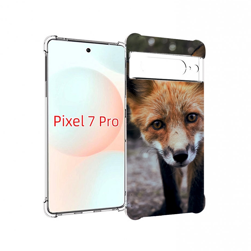 

Чехол Mypads Лисица Для Google Pixel 7 Pro, Прозрачный, Tocco