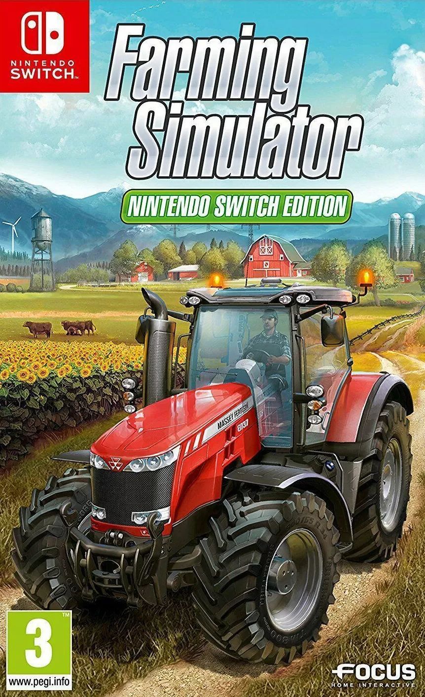 Игра Farming Simulator 23 Nintendo Switch русские субтитры 11210₽