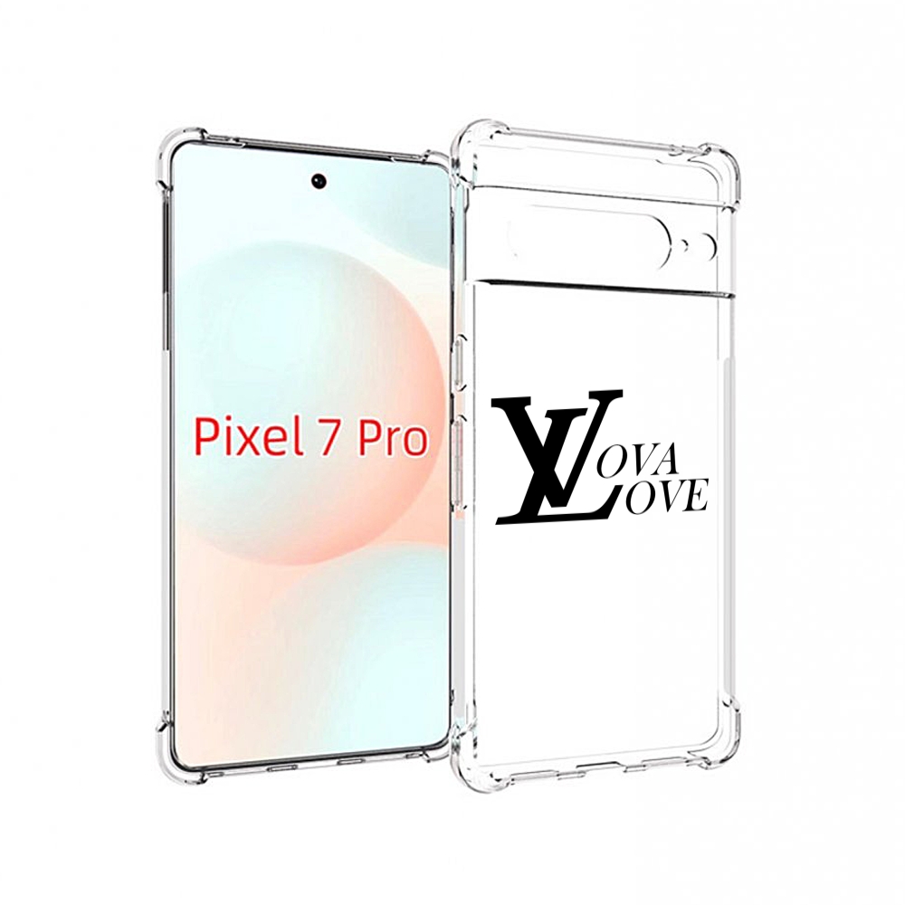 

Чехол Mypads Лова-Лове Для Google Pixel 7 Pro, Прозрачный, Tocco