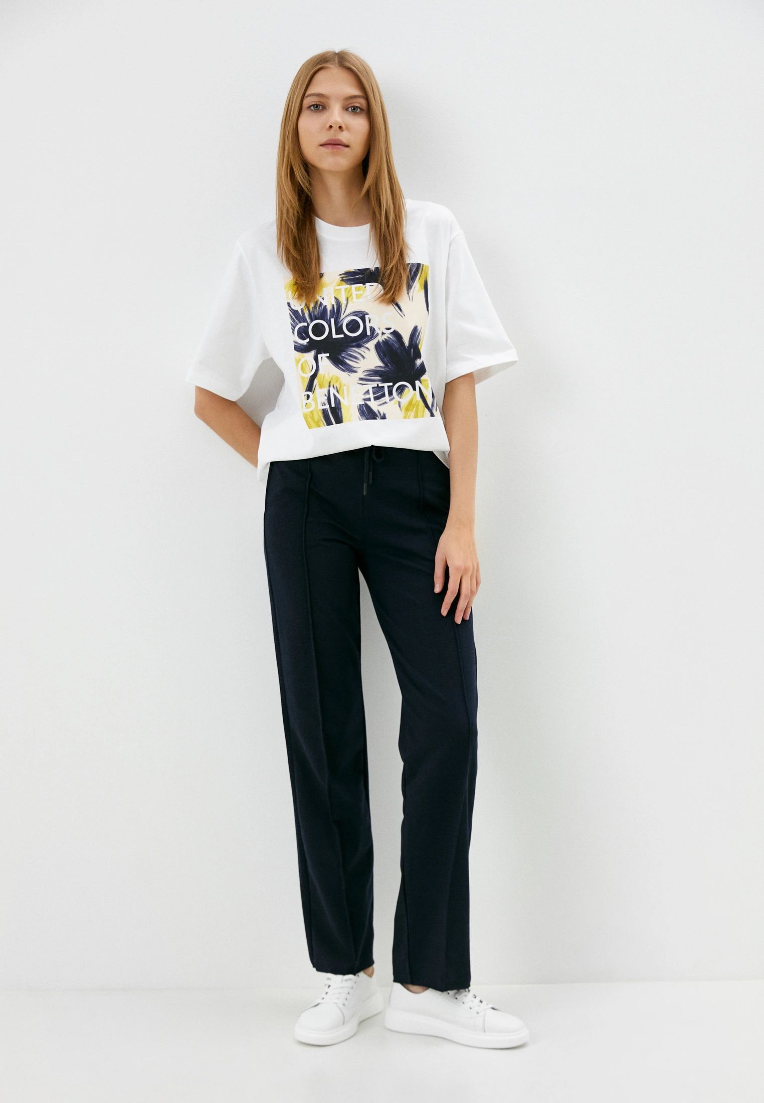 

Брюки женские BLACKSI 5035 синие 2XL, Синий, 5035
