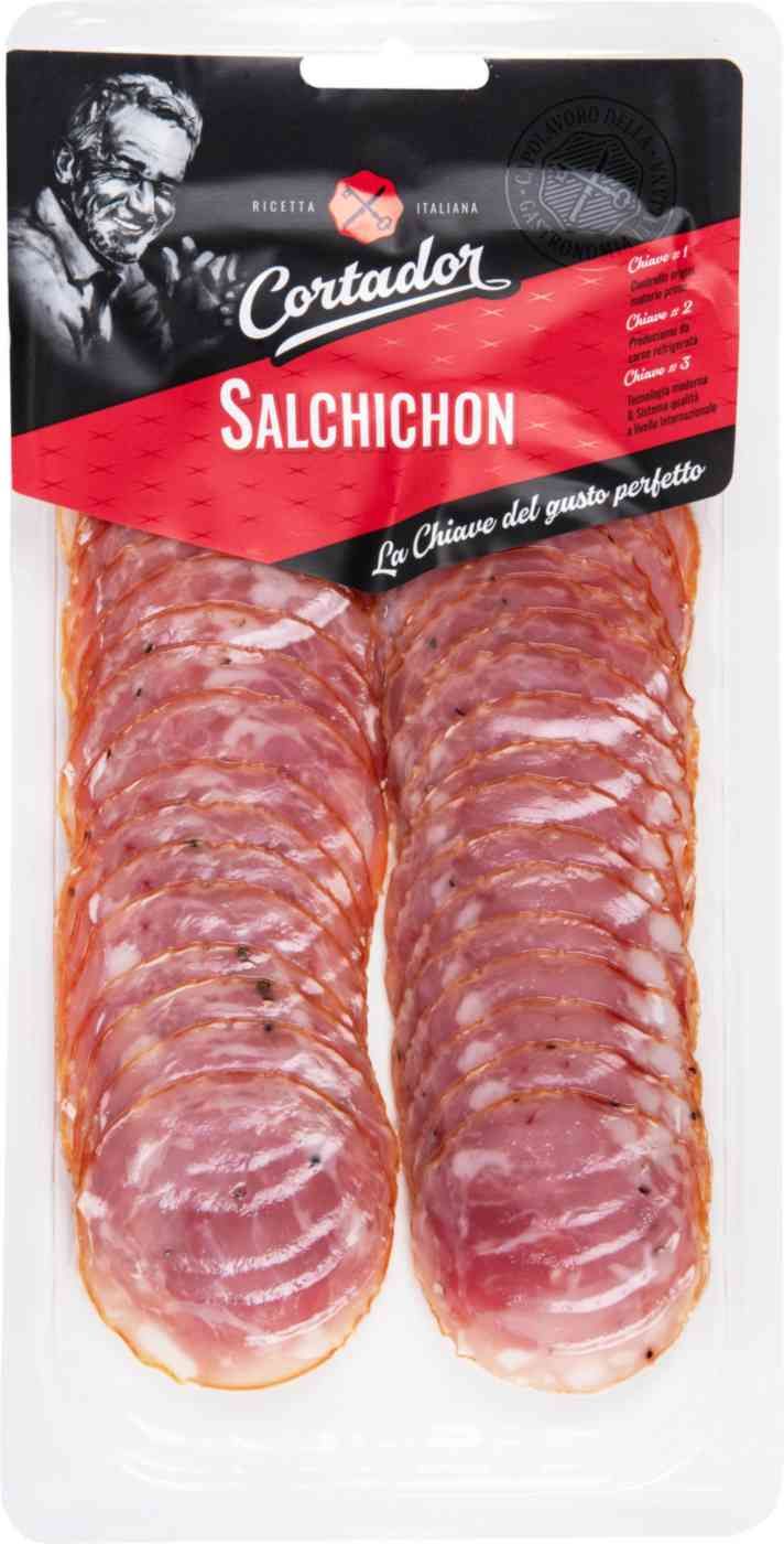 Колбаса сырокопченая Cortador Сальчичон полусухая 80 г