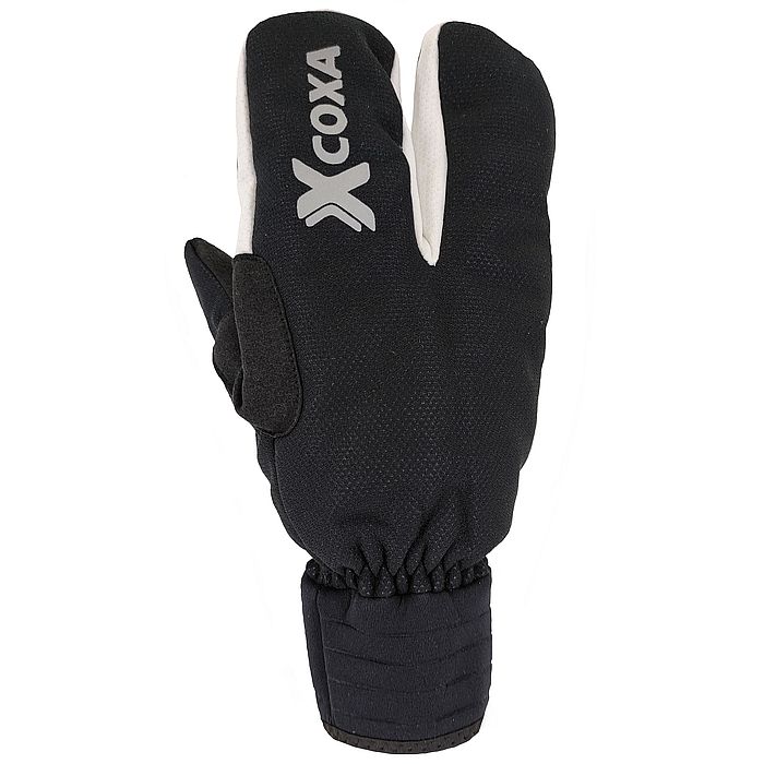 Варежки лобстеры COXA Lobster Mitten Gloves черный белый 6