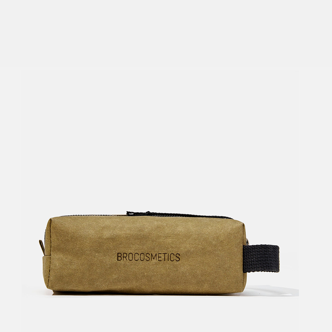 Косметичка мужская BROCOSMETICS Dopp Kit S оливковая