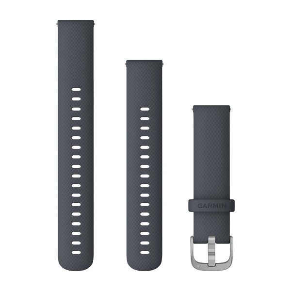 

Ремешок Garmin Quick Release 18 мм темно-синий с серебристой застежкой