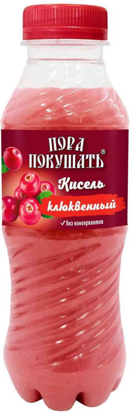 

Кисель Пора покушать клюквенный 410 мл