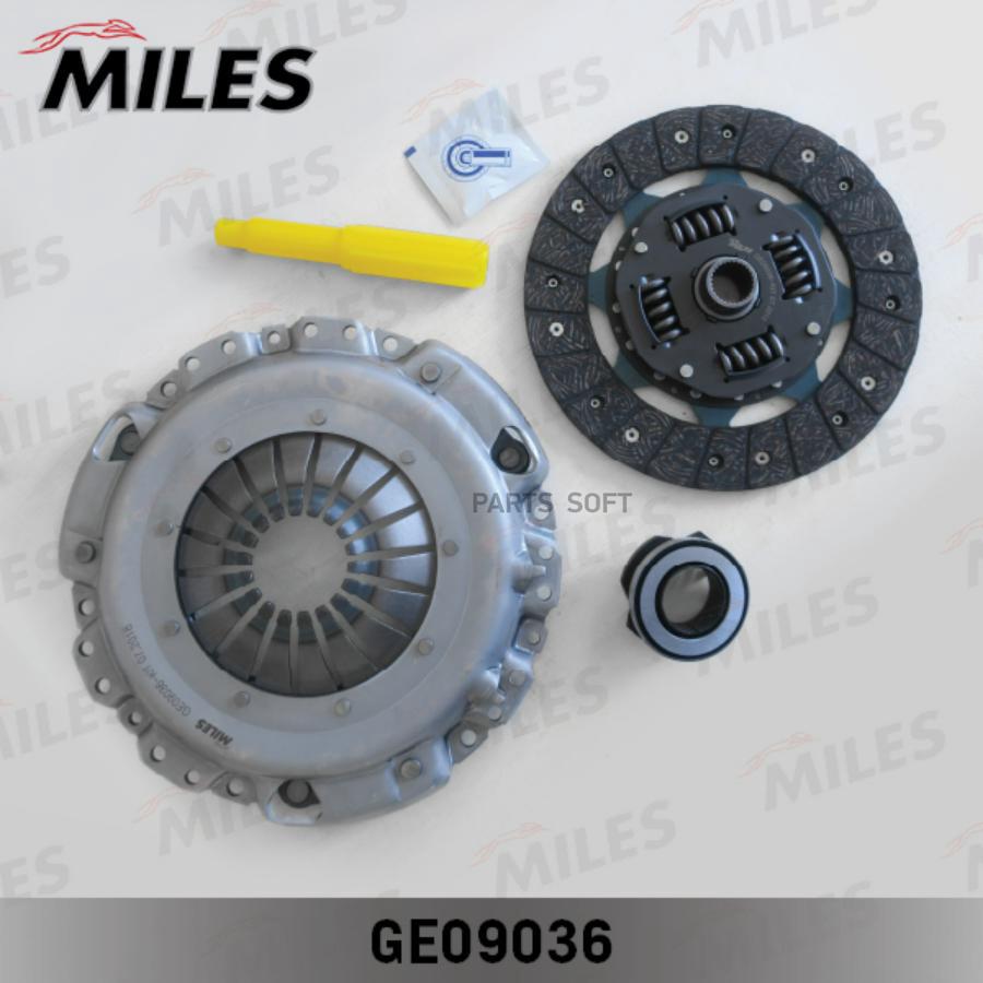 

MILES Сцепление в сборе (с подшипником) VW GOLF III/PASSAT II-IV/T IV 1.6-2.0 88-03