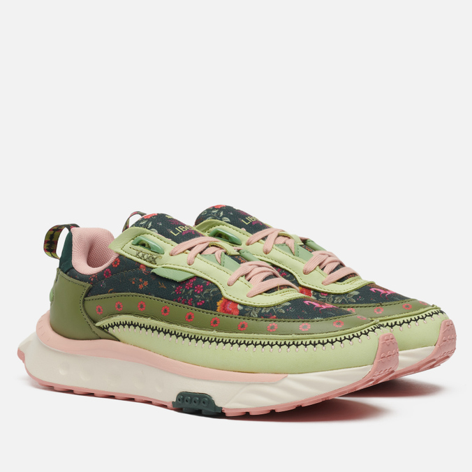 фото Кроссовки женские puma x liberty wild rider 2 зеленые 37.5 eu