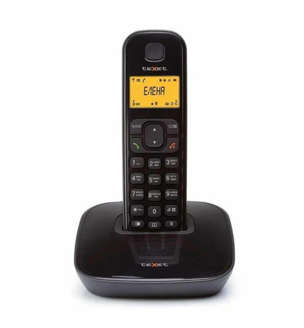 

Радиотелефон teXet TX-D6705A, черный