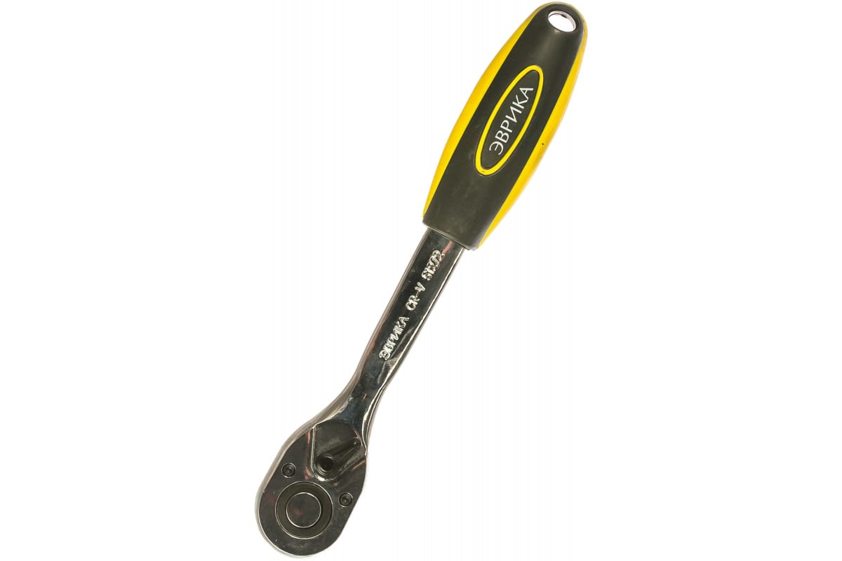 

Трещотка 1/2" "Эврика" (72 Зубцов, С Изогнутой Ручкой) ЭВРИКА арт. ER-51272