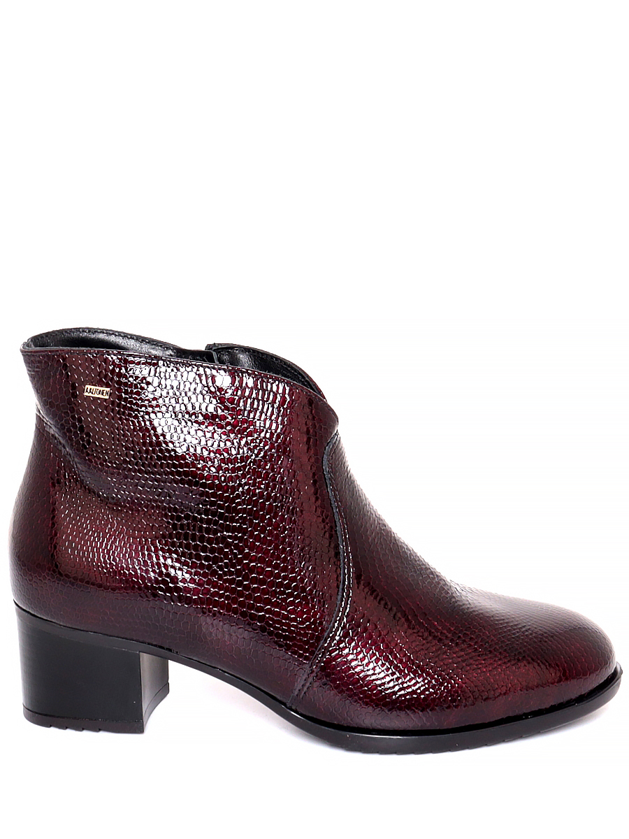 Ботильоны женские Aaltonen 34210-4211-513-94 бордовые 40 RU