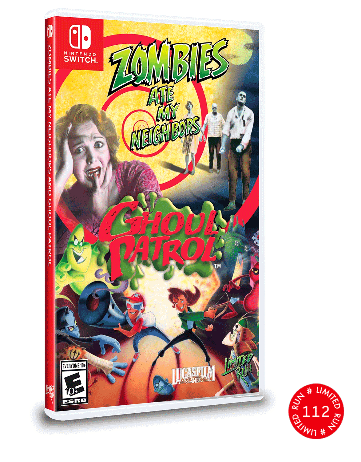 

Игра Zombies Ate My Neighbors and Ghoul Patrol (NS, полностью на иностранном языке)