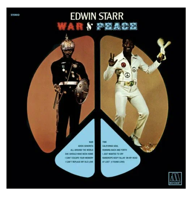 Edwin Starr Edwin Starr War And Peace Coloured LP