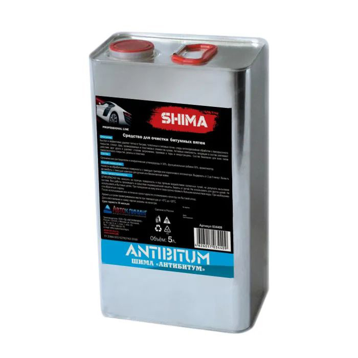 Концентрат для очистки битумных пятен SHIMA Antibitum, 5 л