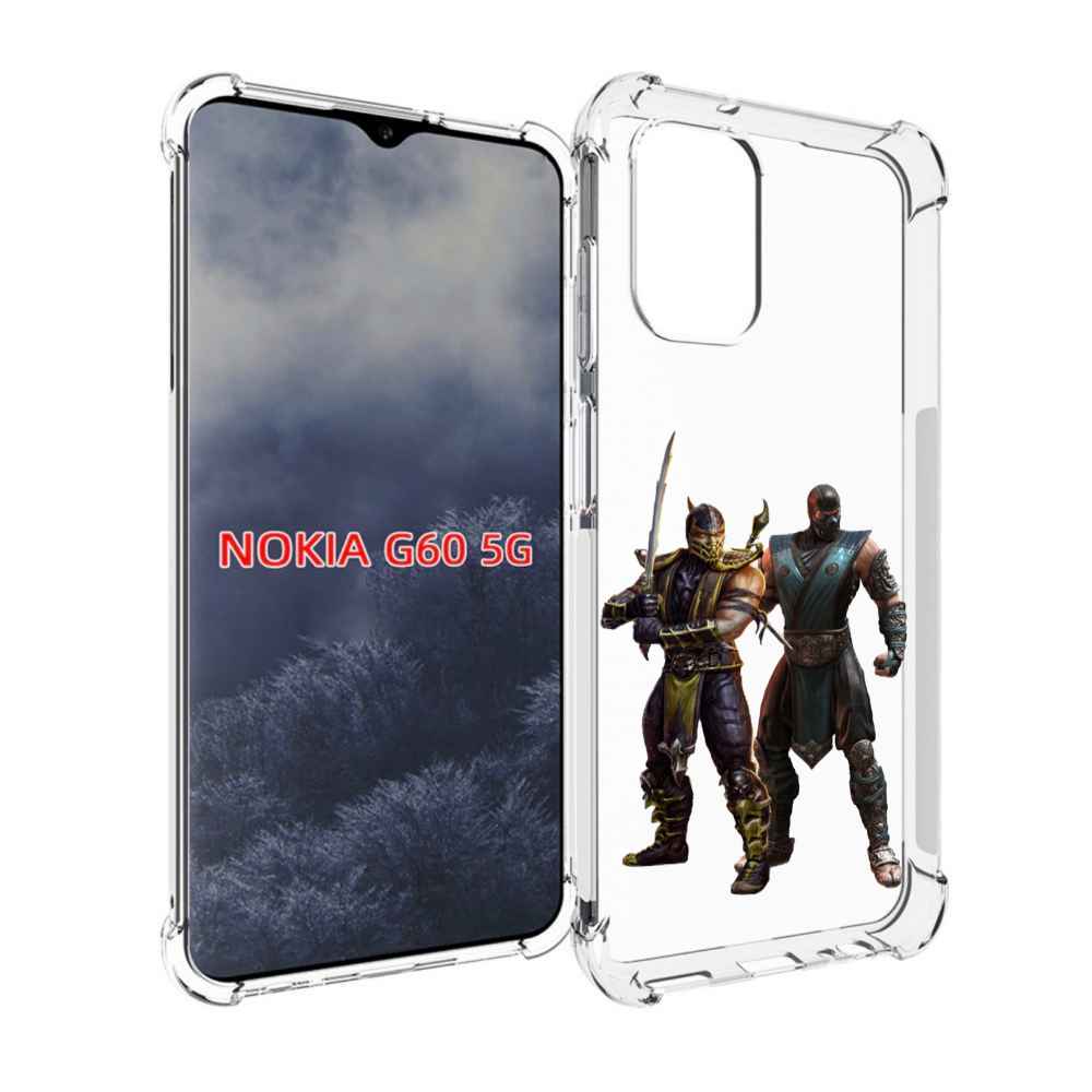 

Чехол MyPads Mortal-Kombat-1 для Nokia G60 5G, Прозрачный, Tocco