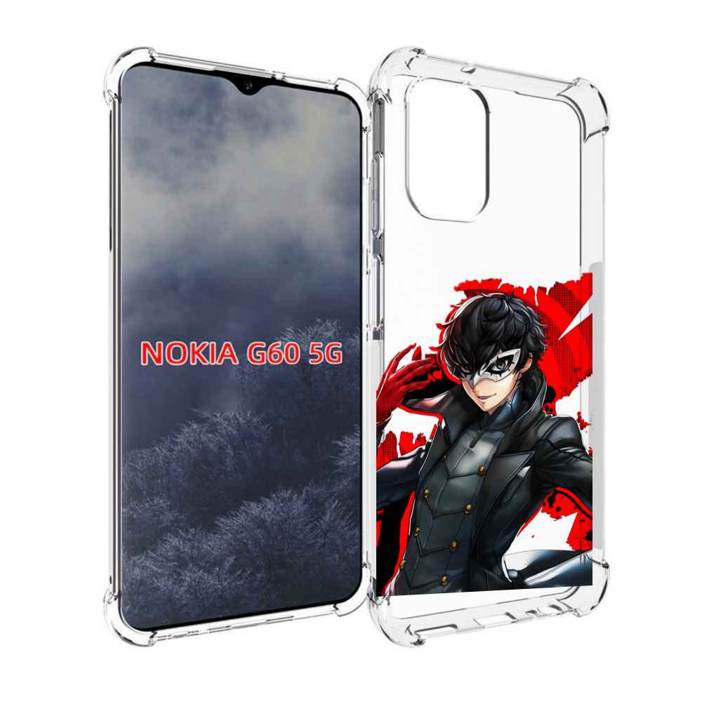 

Чехол MyPads Persona 5 для Nokia G60 5G, Прозрачный, Tocco