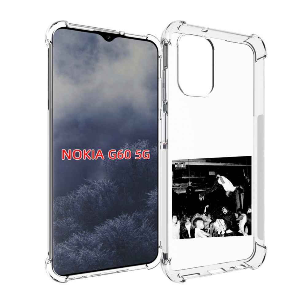 

Чехол MyPads Playboi Carti - Die Lit для Nokia G60 5G, Прозрачный, Tocco