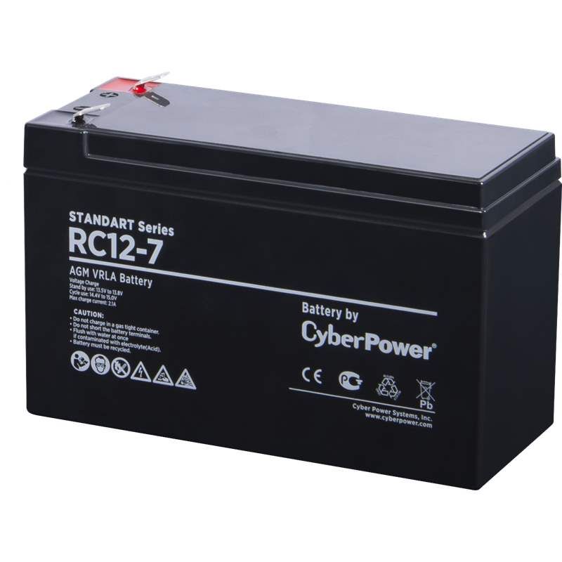 фото Аккумулятор cyberpower ss rс 12-7