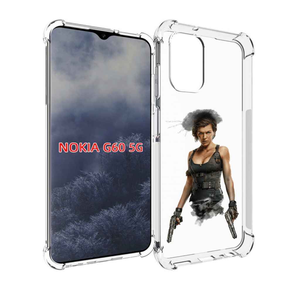 

Чехол MyPads Resident-Evil для Nokia G60 5G, Прозрачный, Tocco