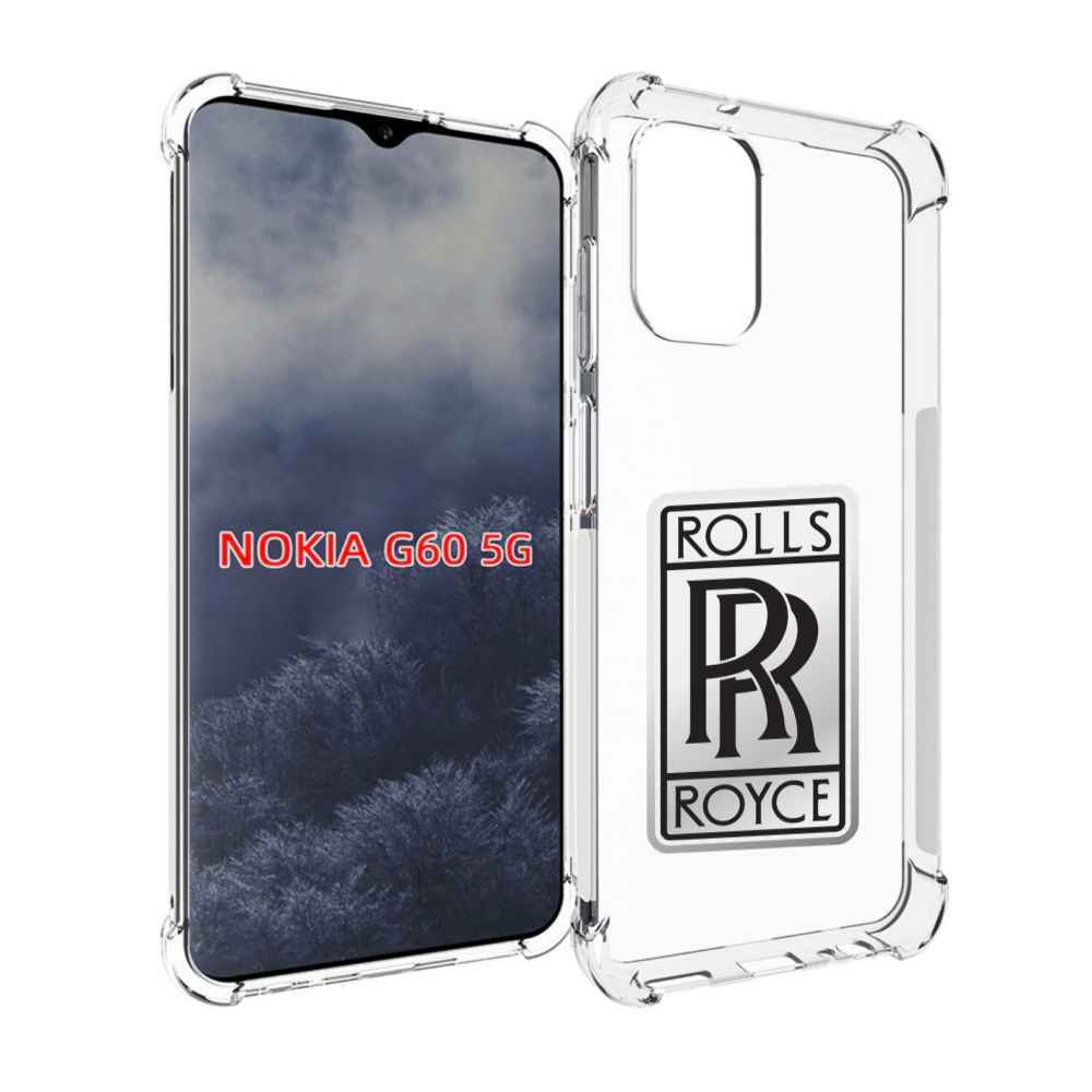 

Чехол MyPads Rolls-Royce мужской для Nokia G60 5G, Прозрачный, Tocco