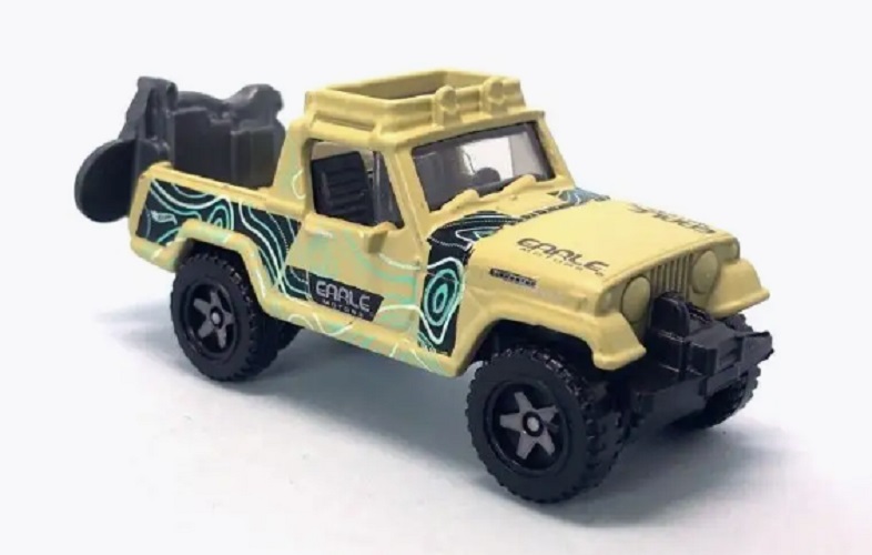 

Машинка базовой коллекции Hot Wheels 67 JEEPSTER COMMANDO хаки 5785 HKJ02, Бежевый;хаки