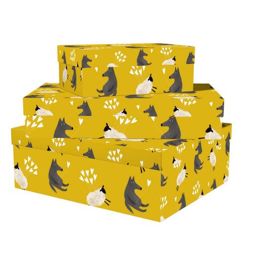 Подарочная коробка Bummagiya Овцы и Волки 30 х 24 х 13 см
