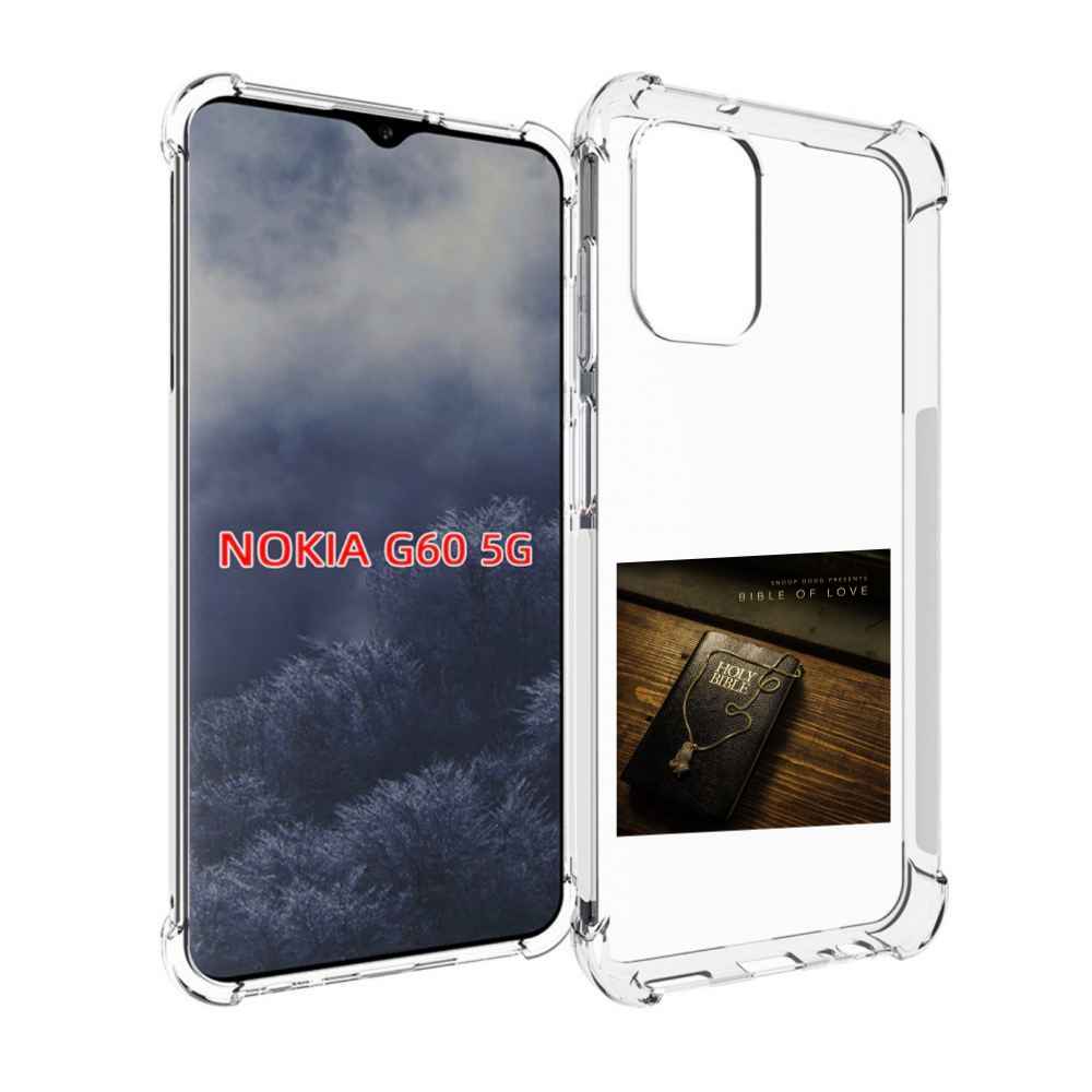 

Чехол MyPads Snoop Dogg BIBLE OF LOVE для Nokia G60 5G, Прозрачный, Tocco