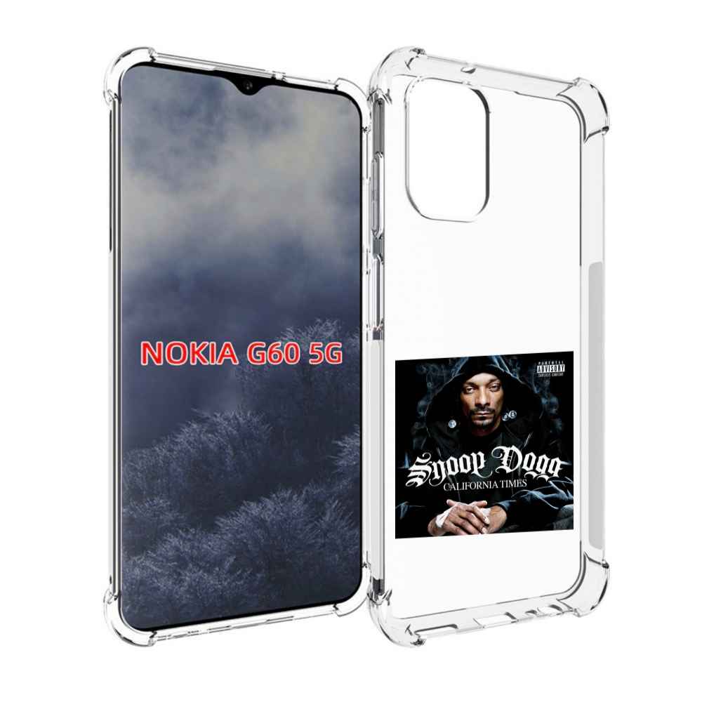 

Чехол MyPads Snoop Dogg CALIFORNIA TIMES для Nokia G60 5G, Прозрачный, Tocco