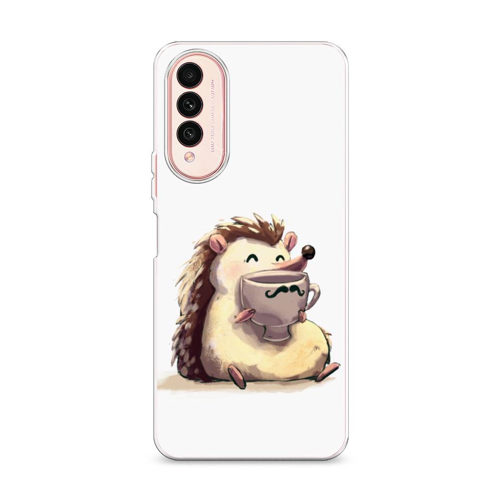 

Чехол Awog на Wiko T50 "Еж кофеман", Разноцветный