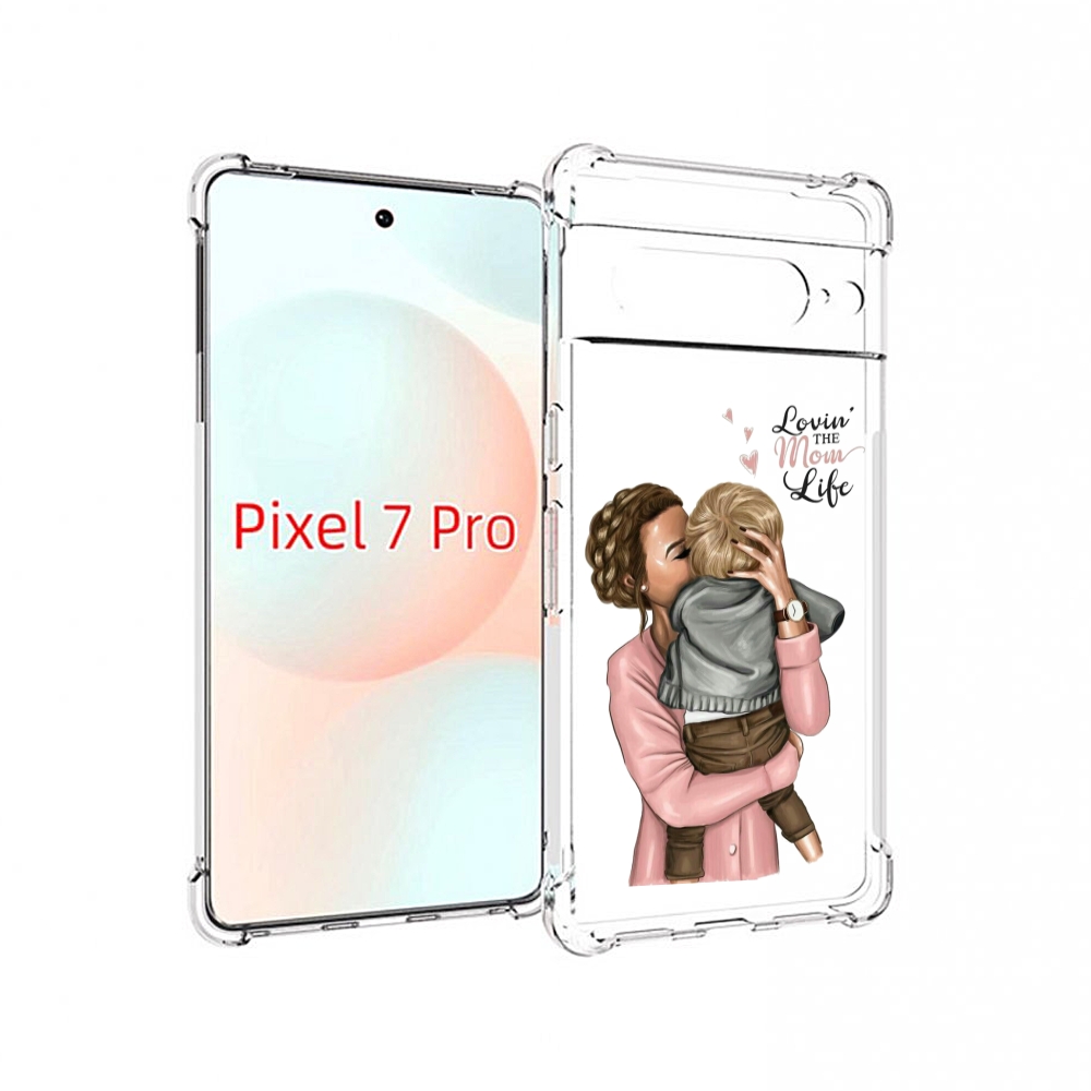 Чехол Mypads Любовь-Мамы Детский Для Google Pixel 7 Pro