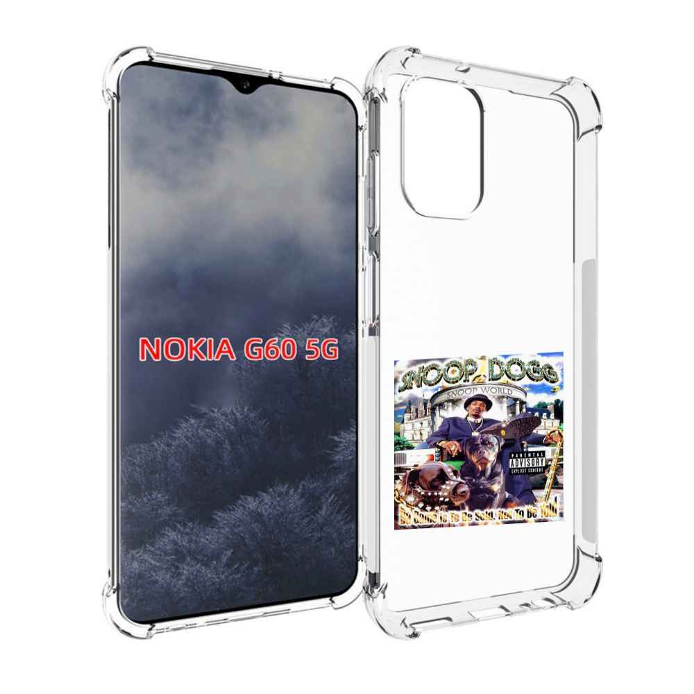 

Чехол MyPads Snoop Dogg DA GAME IS TO BE SOLD, NOT TO BE TOLD для Nokia G60 5G, Прозрачный, Tocco