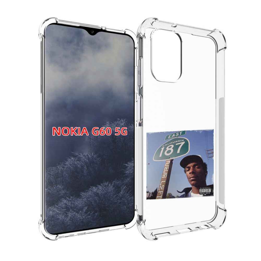 

Чехол MyPads Snoop Dogg NEVA LEFT для Nokia G60 5G, Прозрачный, Tocco