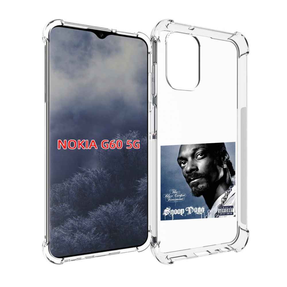 

Чехол MyPads Snoop Dogg THA BLUE CARPET TREATMENT для Nokia G60 5G, Прозрачный, Tocco