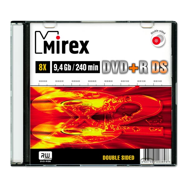 

Диск MIREX DVD+R 9.4 Gb 10 шт, 1052905