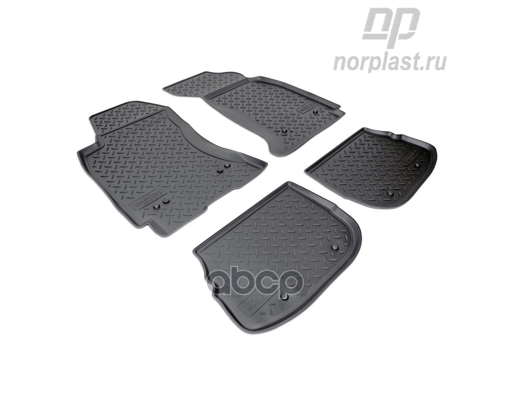 

Коврики Салон. Audi A4 (B5:8d) (1995-2001) Черн Полиурет Компл NORPLAST npl-po-05-