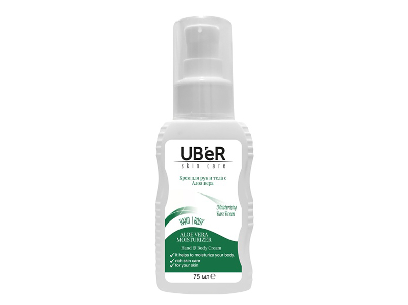 

Крем для рук и тела Uber с Алоэ вера 75ml UBR002